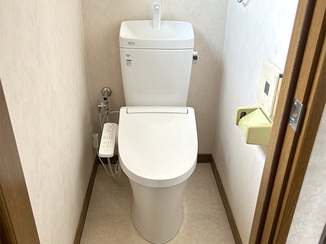 トイレリフォーム お得に交換して快適になったトイレ